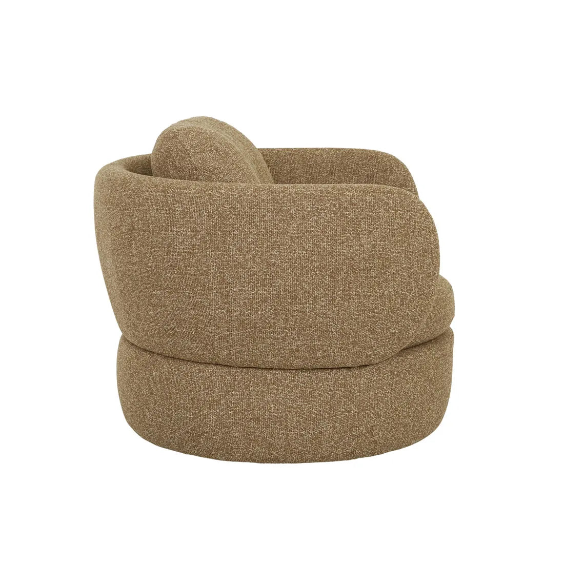 Winona Swivel Occasional Chair - Toffee Weave