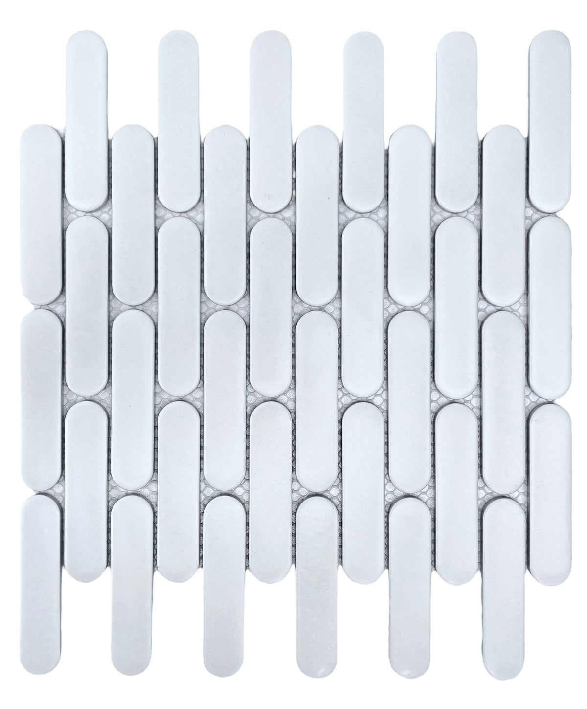 CONNECT WHITE MATT BRICK PATTERN