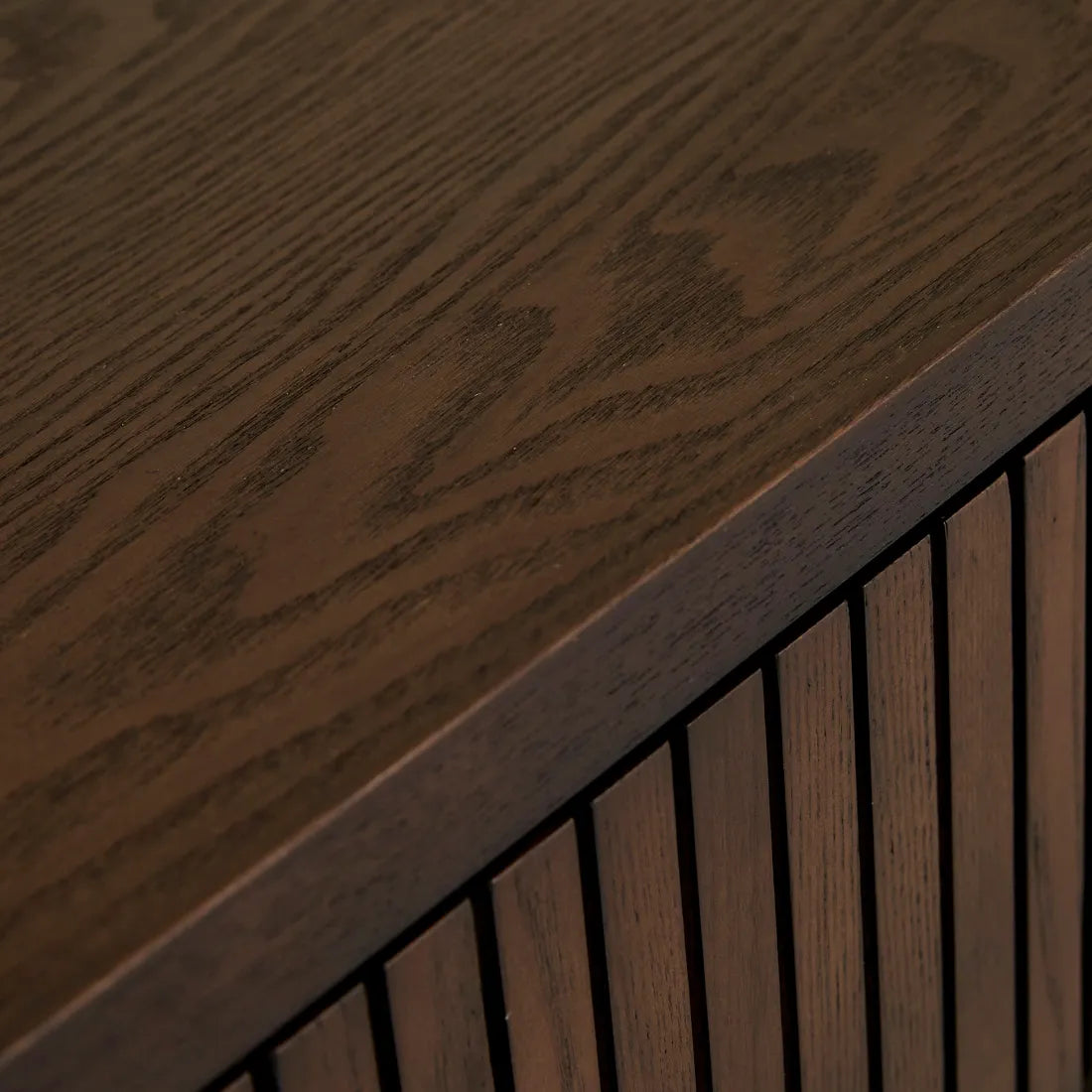Chloe Channel Console - Tobacco Ash