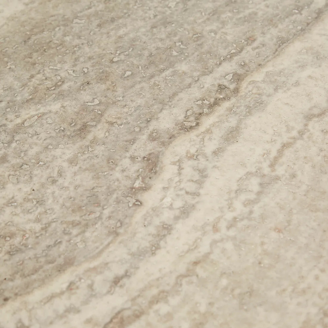 Floe Marble Coffee Table - Silver Travertine