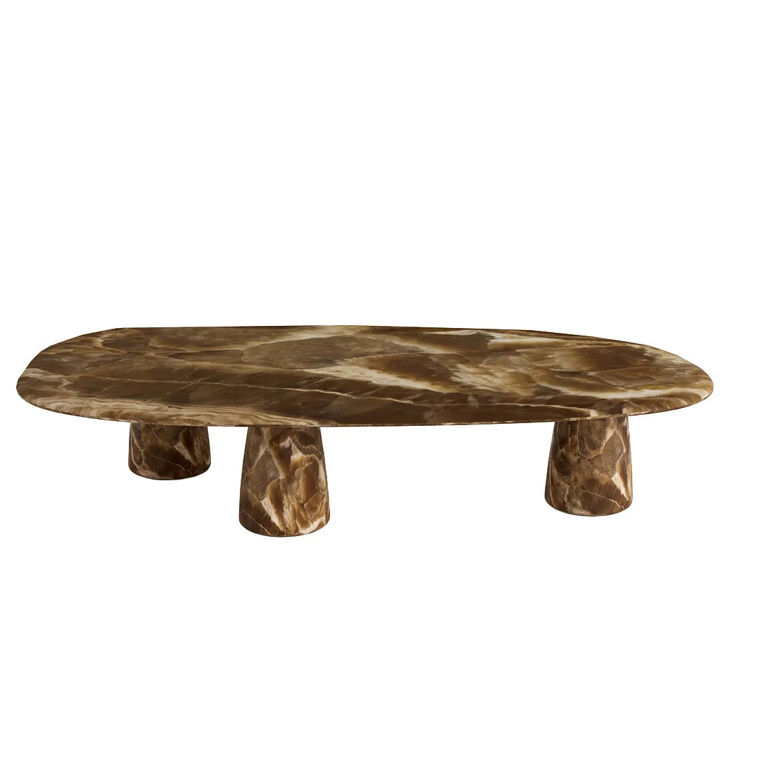 Puddle Coffee Table - Espresso Onyx