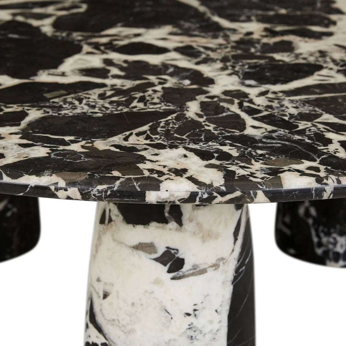 Puddle Coffee Table - Nero Marble