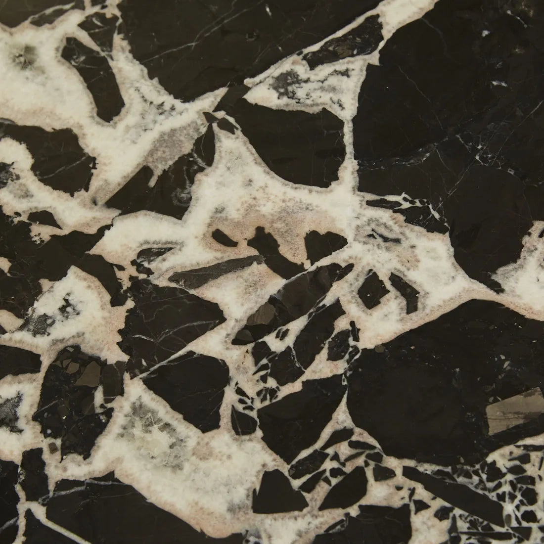 Puddle Coffee Table - Nero Marble