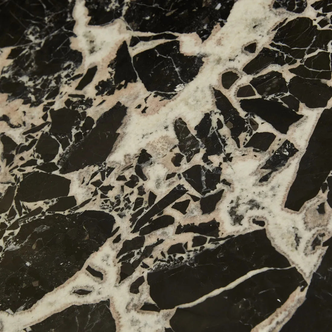 Puddle Coffee Table - Nero Marble