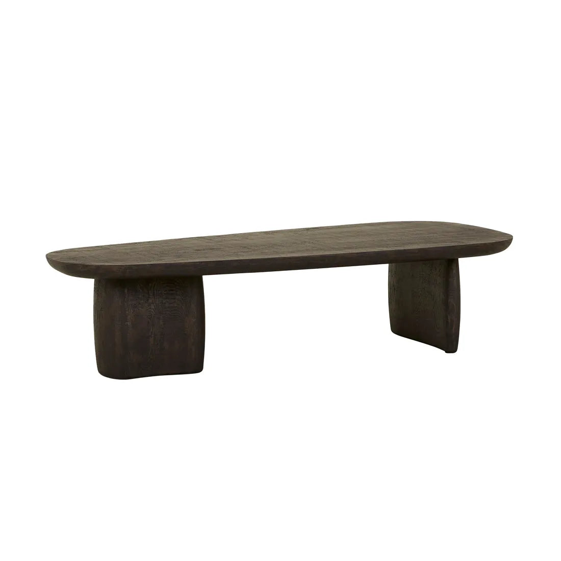 Sulby Low Coffee Table - Raw Sawn Bison Oak