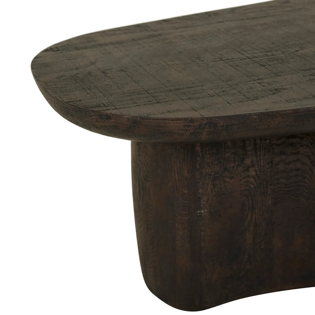 Sulby Low Coffee Table - Raw Sawn Bison Oak