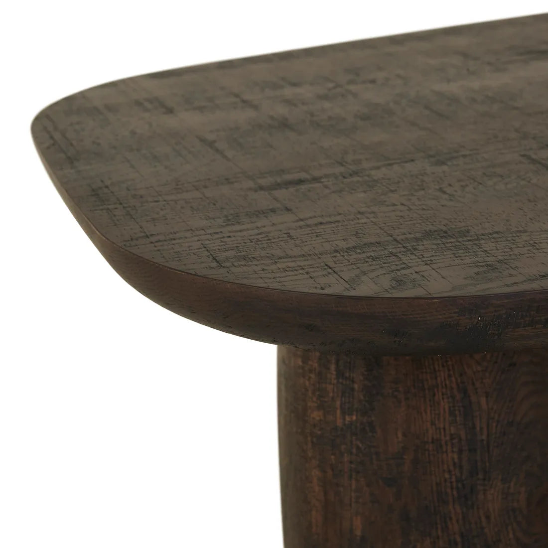 Sulby Tall Coffee Table - Raw Sawn Bison Oak