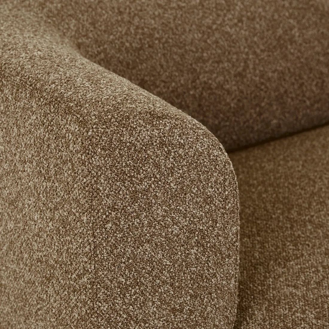 Aubury Daybed Left Arm - Shiitake