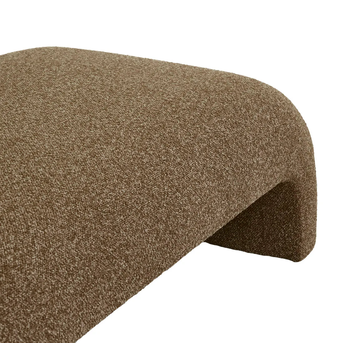 Aubury Daybed Left Arm - Shiitake