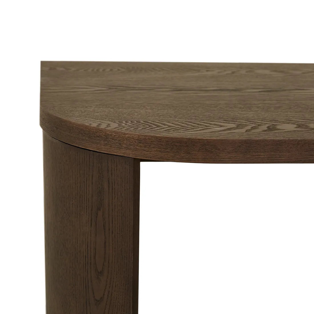 Orson Round Desk - Tobacco Ash