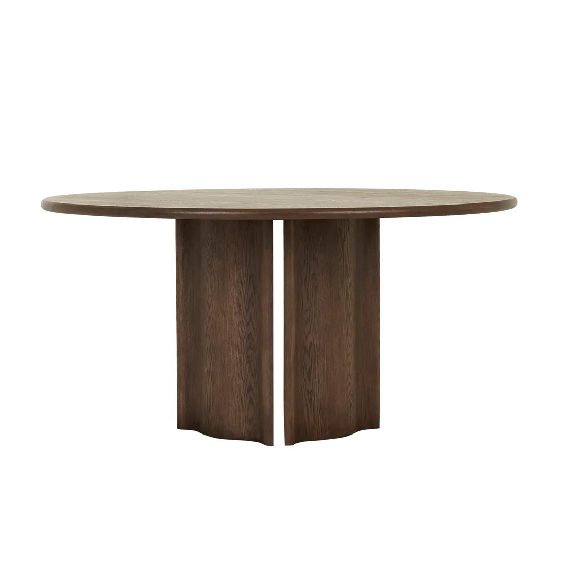 Leon Round Dining Table - Tobacco Ash