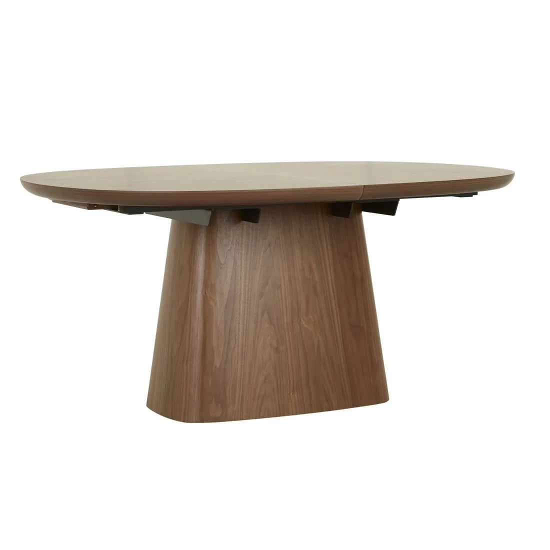 Seb Pebble Extendable Dining Table - Walnut