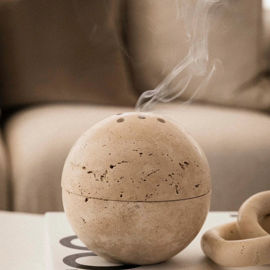 LUMINOUS SPHERE INCENSE BURNER