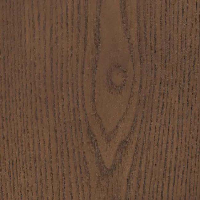 Elsie Bedside - Matt Rouge Marble - Smoked Ash