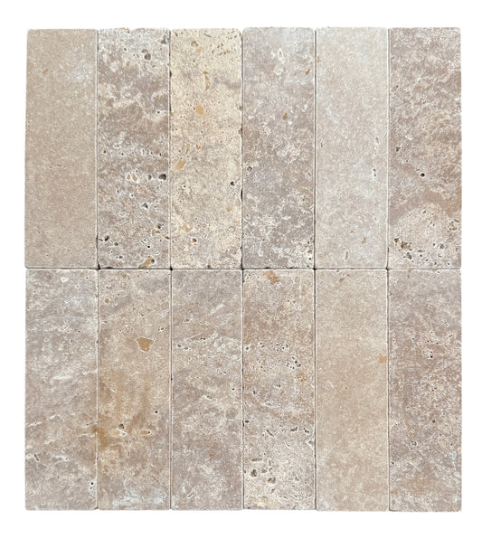 SUBWAY NOCE TUMBLED 45X150MM