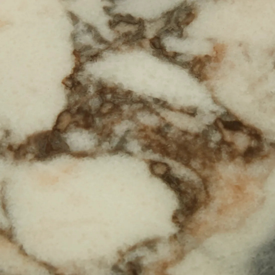 Silo Marble Side Table - Tobacco Ash - Matt Ocean Marble