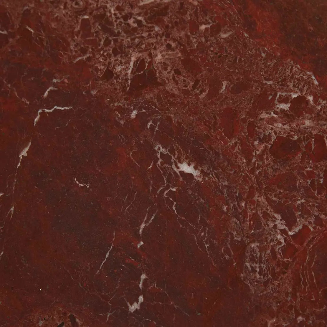 Atlas Orbit Side Table - Rouge Marble