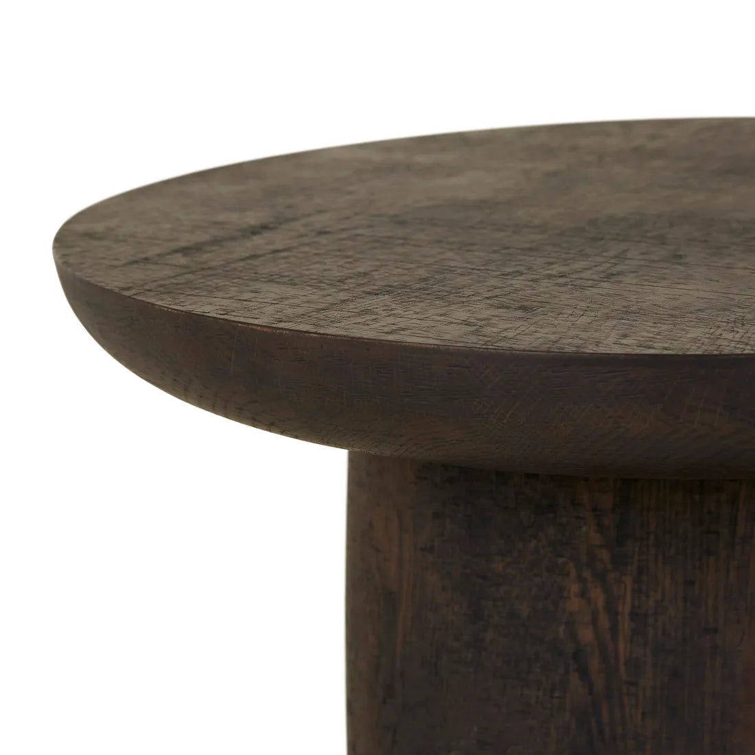 Sulby Side Table - Raw Sawn Bison Oak