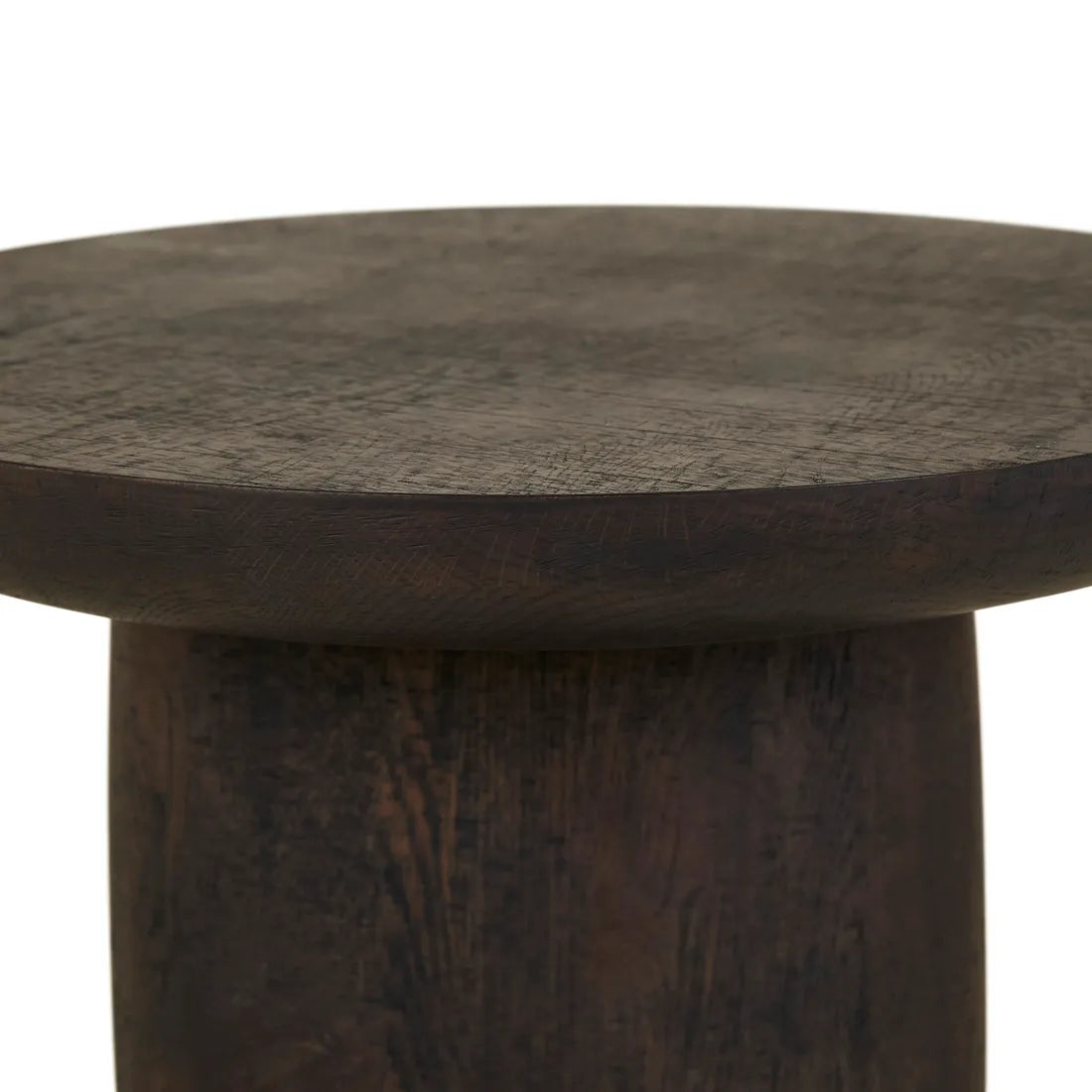 Sulby Side Table - Raw Sawn Bison Oak