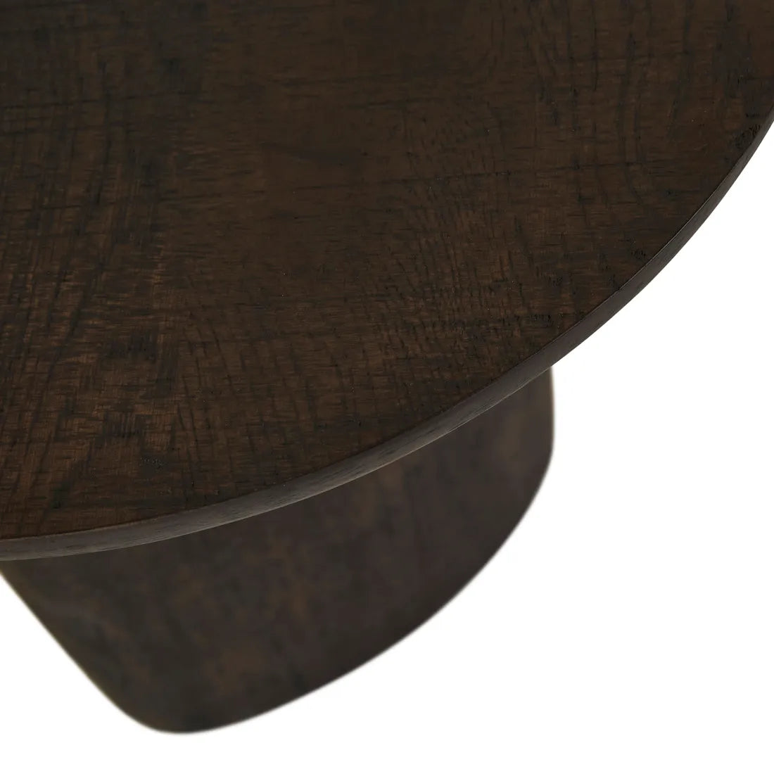 Sulby Side Table - Raw Sawn Bison Oak