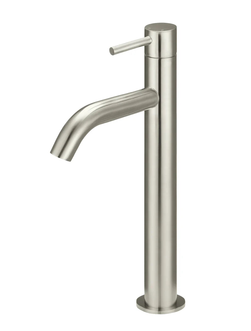 MEIR PICCOLA TALL BASIN MIXER TAP WITH 130MM SPOUT