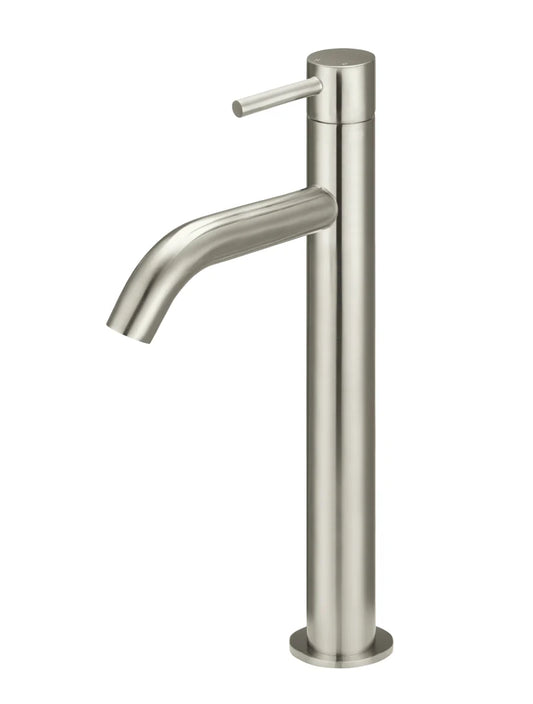 MEIR PICCOLA TALL BASIN MIXER TAP WITH 130MM SPOUT