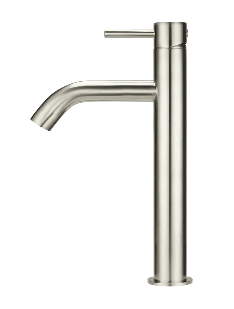 MEIR PICCOLA TALL BASIN MIXER TAP WITH 130MM SPOUT