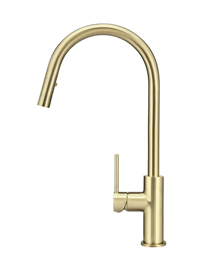 MEIR ROUND PULL OUT KITCHEN MIXER TAP