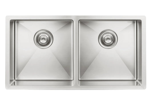 MEIR KITCHEN SINK - DOUBLE BOWL 860 X 440
