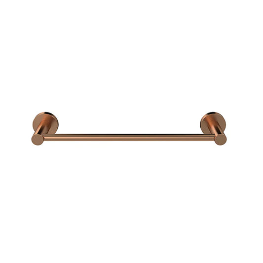 MEIR ROUND SINGLE TOWEL RAIL 300MM - PVD