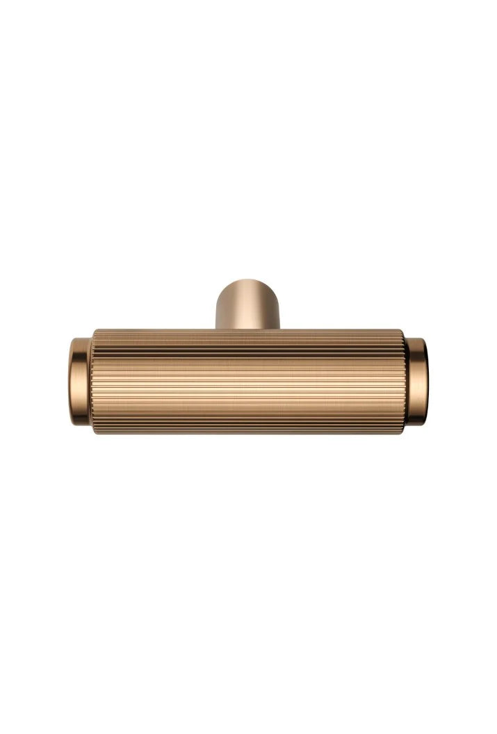 MEIR ÖPPEN T-PULL CABINET HANDLE (LINEAR KNURLED)
