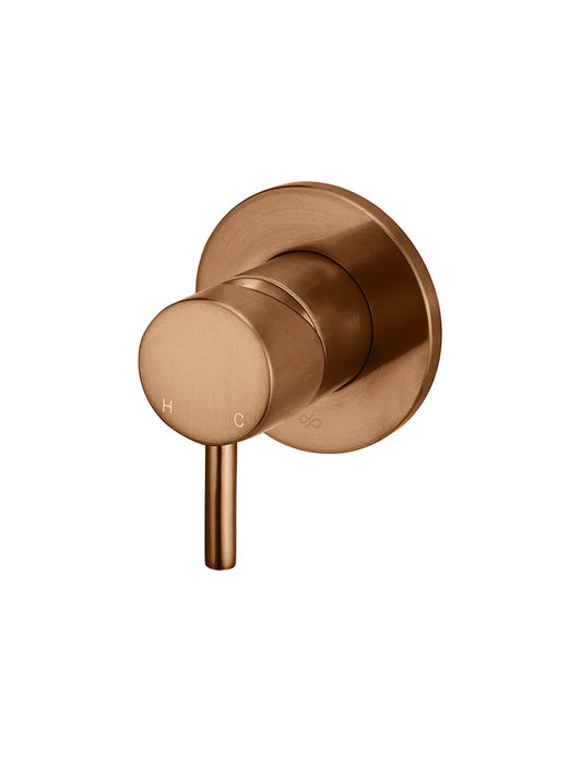 ROUND WALL MIXER SHORT PIN LEVER TRIM KIT (IN-WALL BODY NOT INCLUDED)