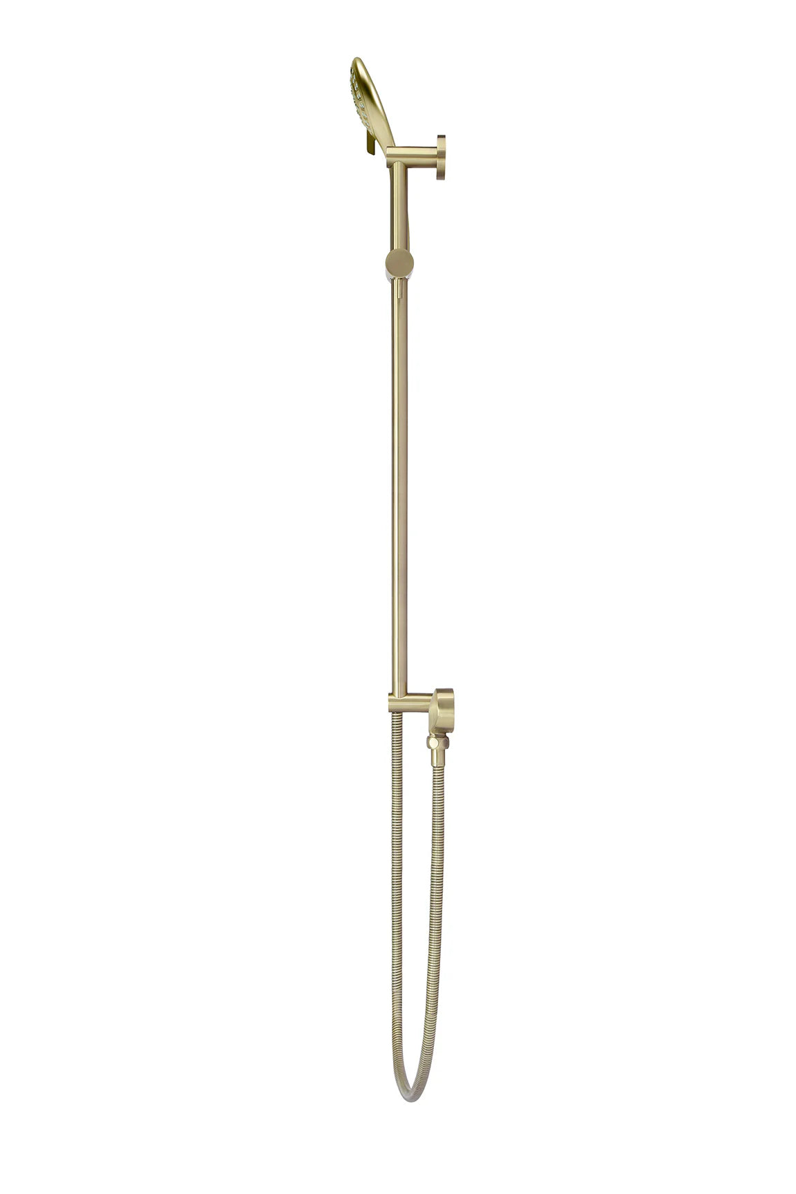 MEIR ROUND THREE FUNCTION HAND SHOWER ON RAIL COLUMN