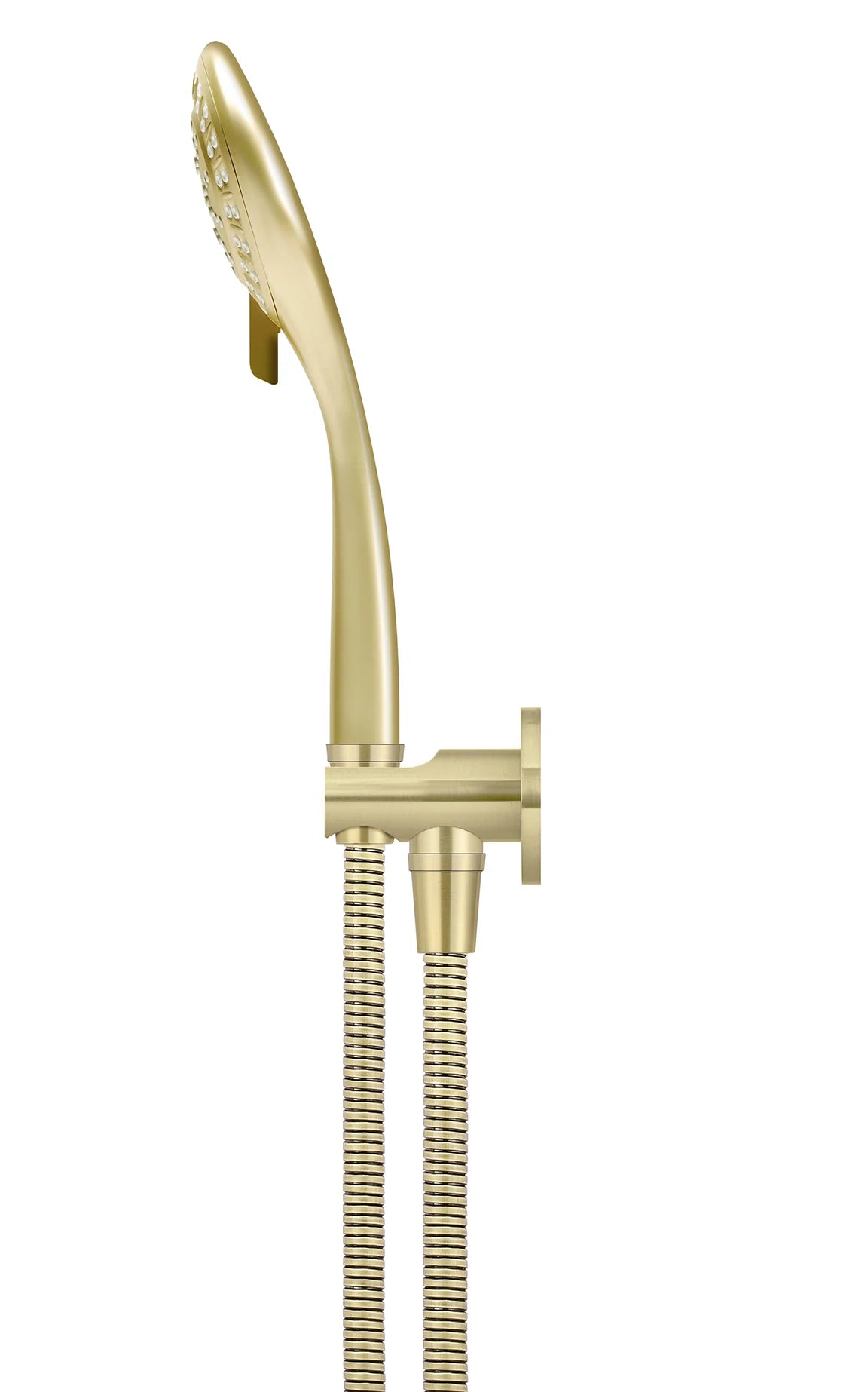 MEIR ROUND THREE FUNCTION HAND SHOWER ON FIXED BRACKET