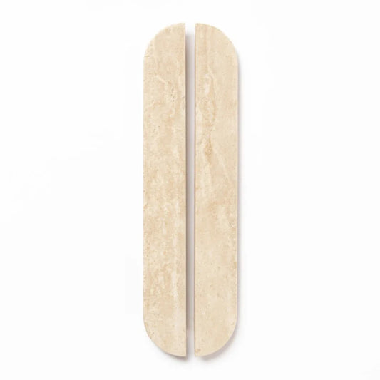 MARBLE HANDLE TRAVERTINE