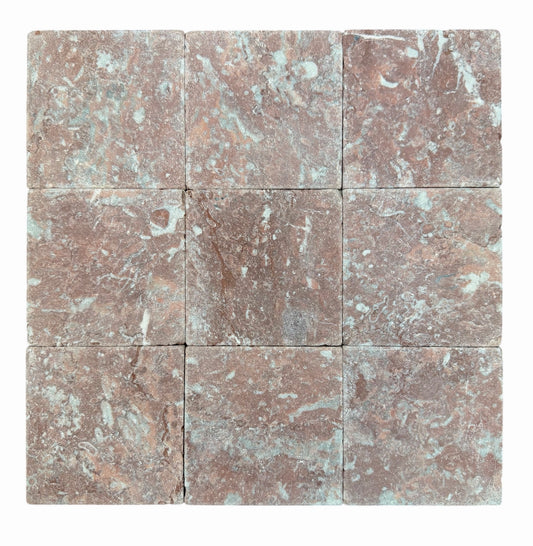 RED ROSE SQUARE 100 TUMBLED