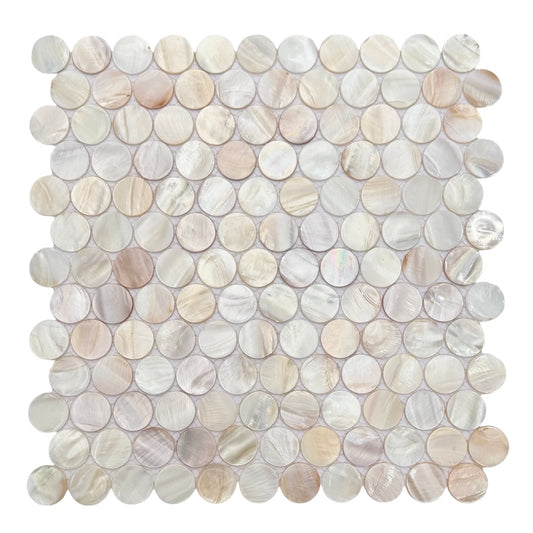 SEASHELL NATURAL PENNY 25 SHEETSIZE