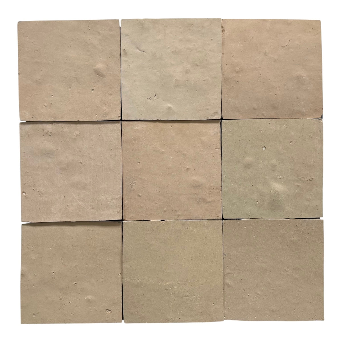 Zellige Natural Unglazed 100x100