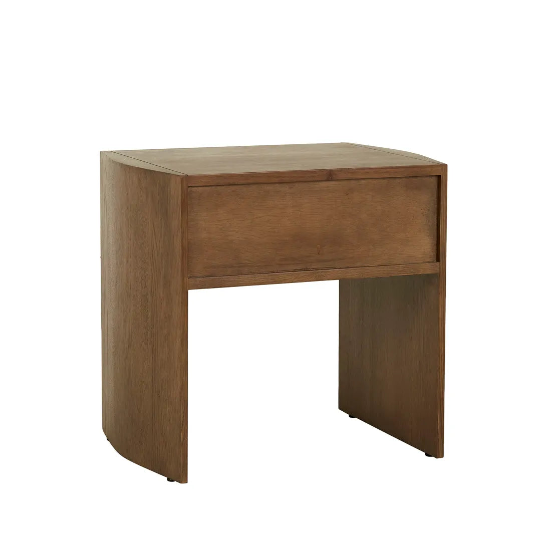 Carvara Abstract Bedside - Mocha Oak