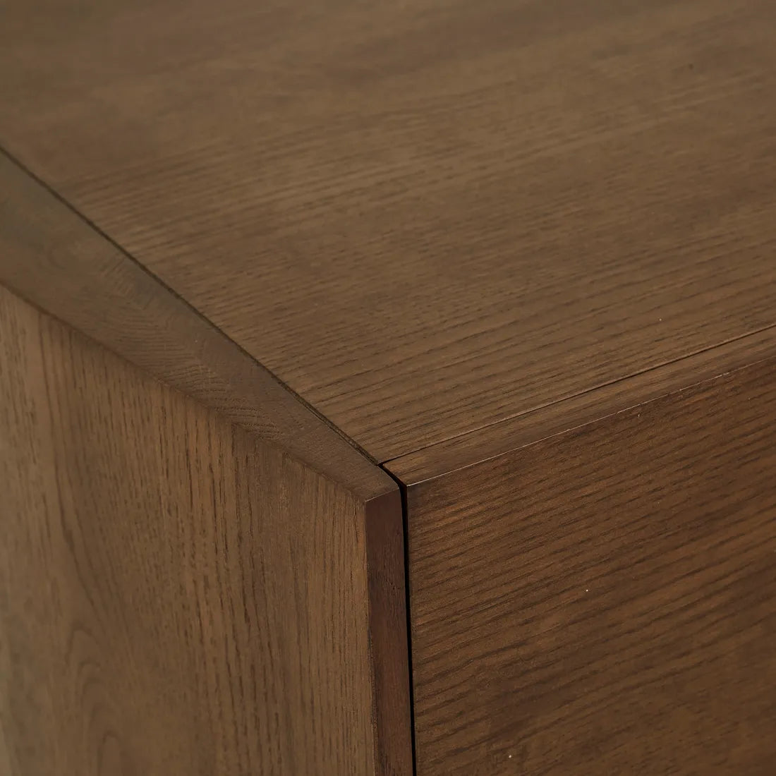 Carvara Abstract Bedside - Mocha Oak