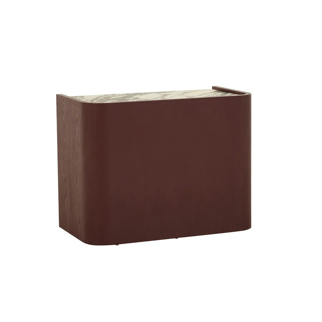 Elsie 1 Drawer Large Bedside - Viola Marble - Shiraz