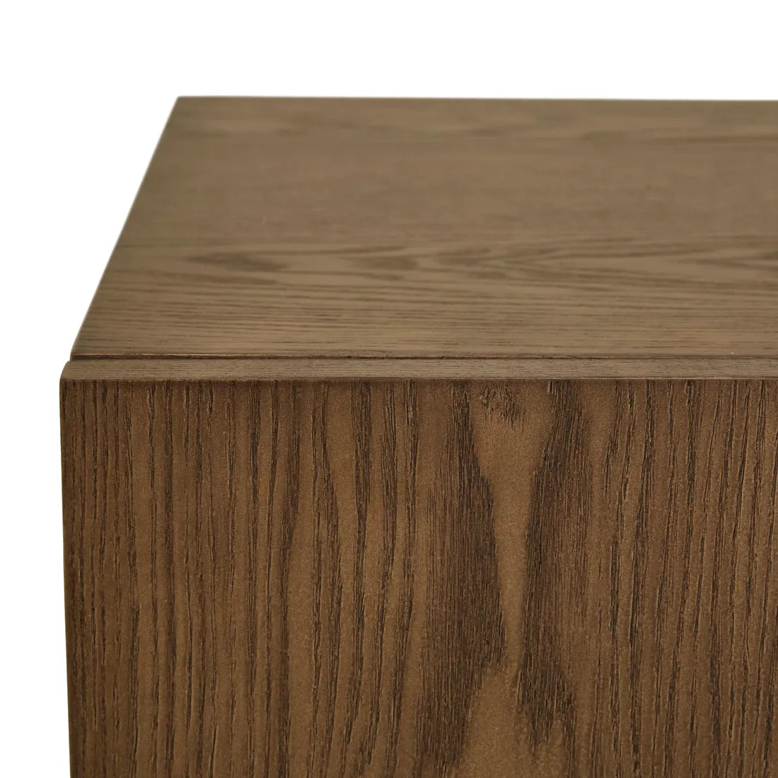 Kin 2 Drawer Bedside - Smoked Ash