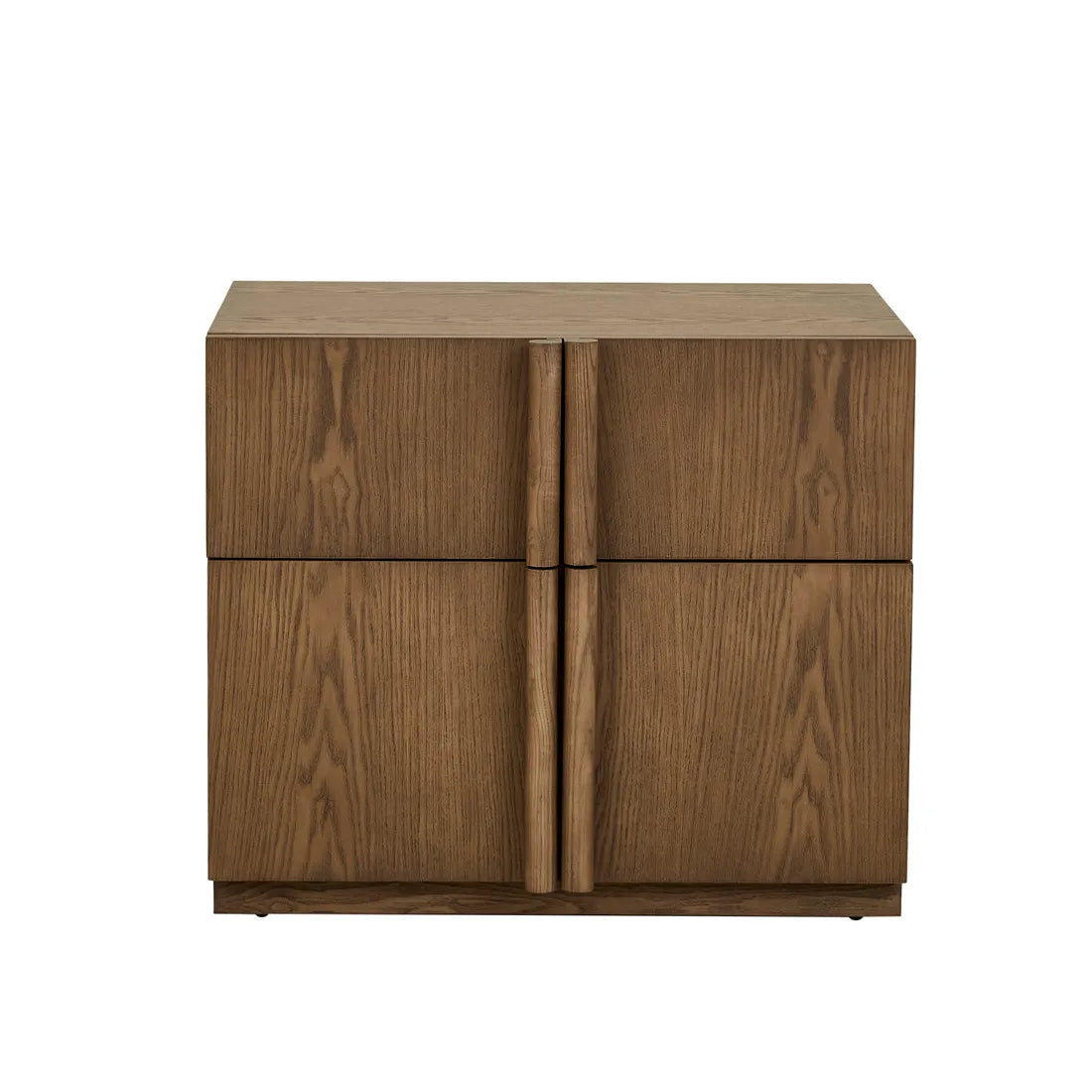 Kin 2 Drawer Bedside - Smoked Ash