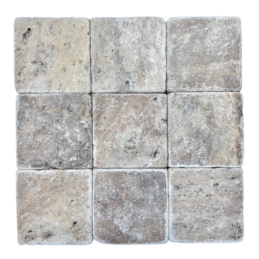 TRAVERTINE SILVER SQUARE