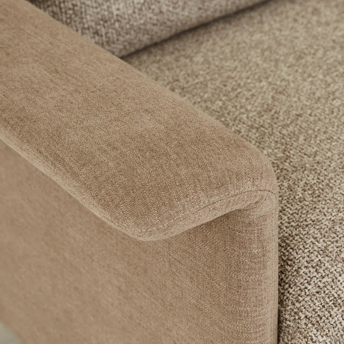Hugo Gia Swivel Sofa Chair - Truffle Weave - Nomad