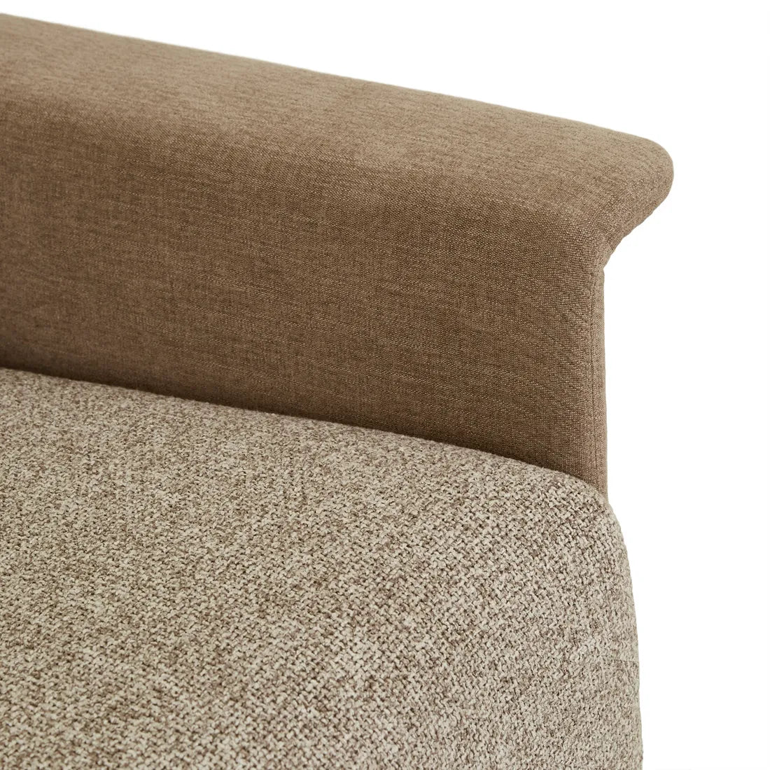 Hugo Gia Swivel Sofa Chair - Truffle Weave - Nomad