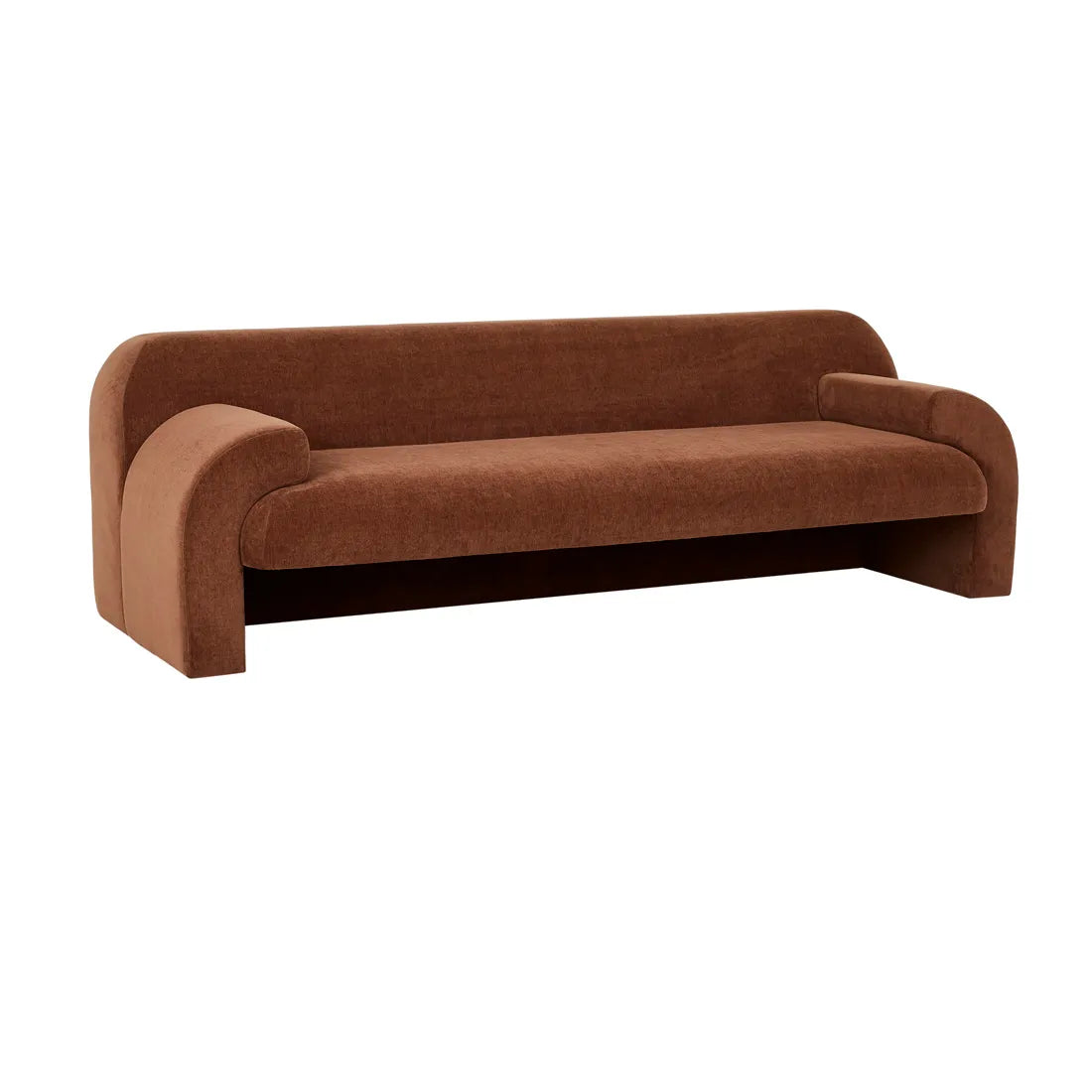 Juno Aubury 3 Seater Sofa - Chestnut