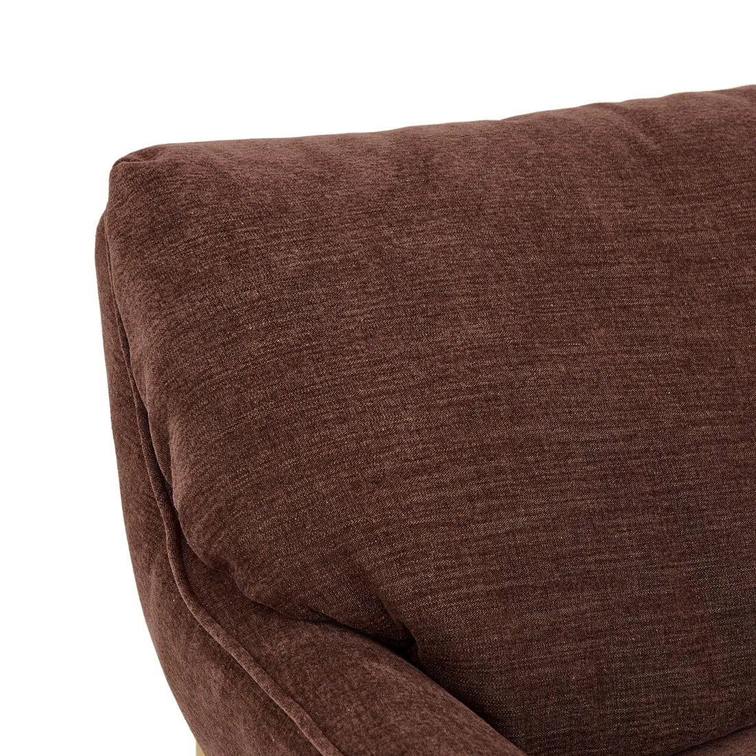 Juno Bowie 3 Seater Sofa - Root Beer - Natural Ash