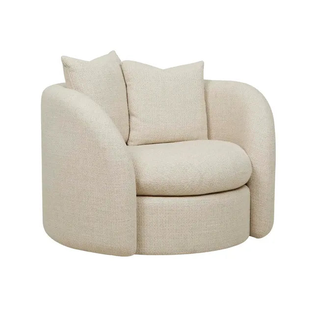 Juno Orb Occasional Chair - Cashew Tweed