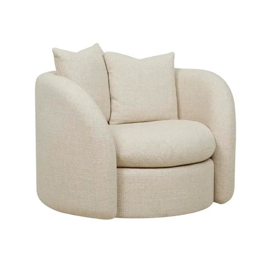 Juno Orb Occasional Chair - Cashew Tweed